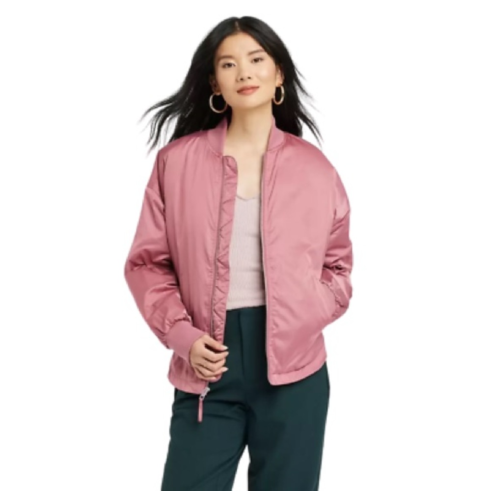 A New Day Women's Water Resistant Bomber Jacket XS NWOT